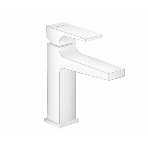 Hansgrohe Metropol umyvadlová baterie s clic-clacem matná bílá 32 507 700