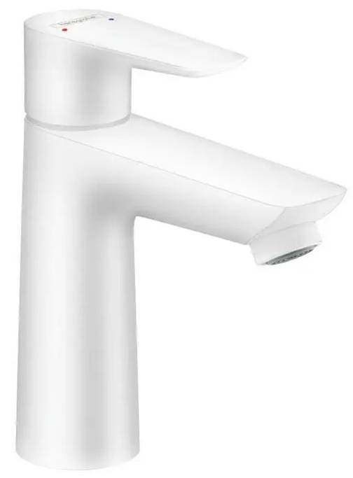Hansgrohe Talis E umyvadlová baterie s výpustí matná bílá 71 710 700