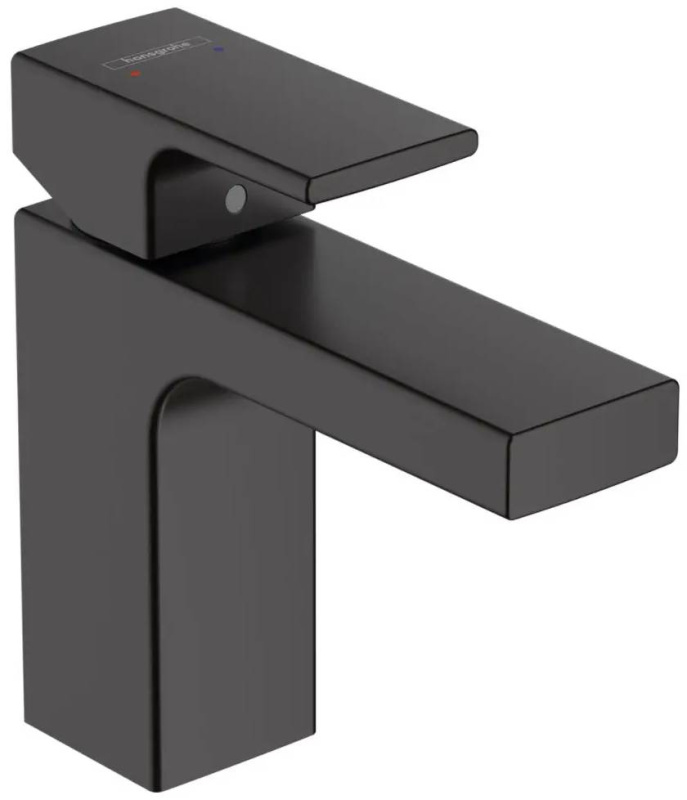 Hansgrohe Vernis Shape umyvadlová baterie bez výpusti černý mat 71 569 670