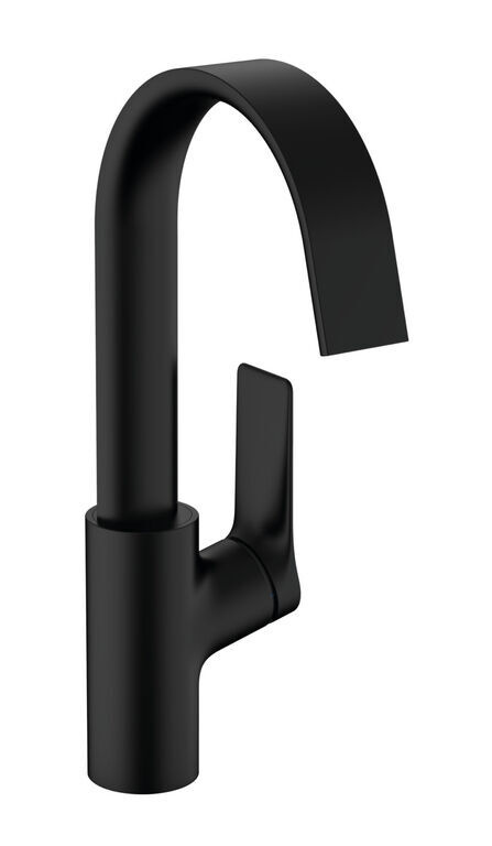 Hansgrohe Vivenis dřezová - umyvadlová baterie bez výpusti matná černá 75 032 670