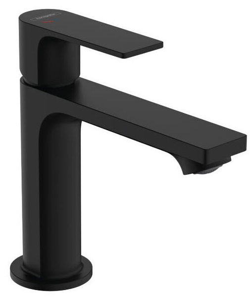 Hansgrohe Rebris E umyvadlová baterie s výpustí matná černá 72 559 670