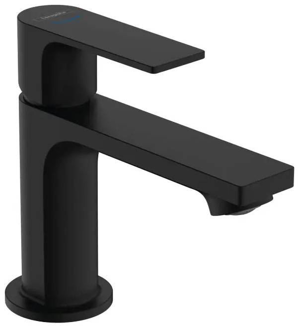 Hansgrohe Rebris E ventil umyvadlový bez výpusti matná černá 72 506 670