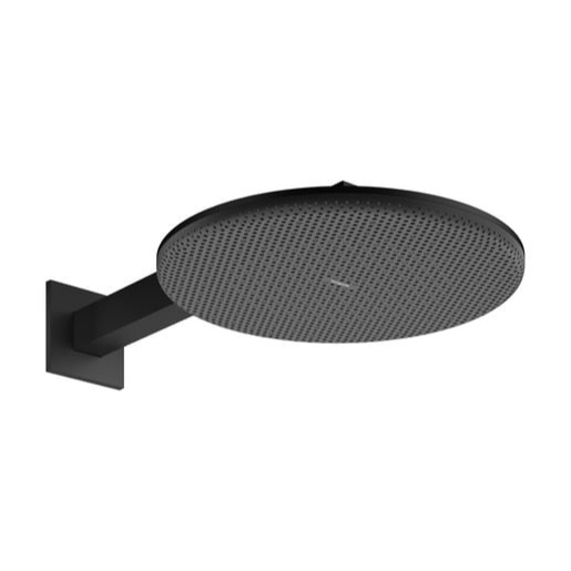 Hansgrohe Raindance Alive S hlavová sprcha na stěnu včetně sprchového ramena matná černá 24 541 670