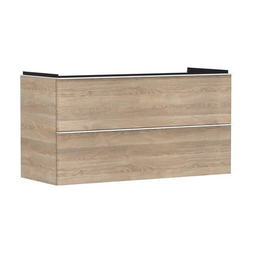 Hansgrohe Xelu Q skříňka pod umyvadlo bez umyvadla 118x62,5x47,5 cm přírodní dub 54037700