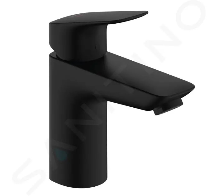 Hansgrohe Logis umyvadlová baterie bez výpusti matná černá 71 103 670