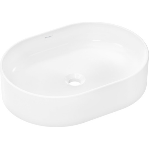 Hansgrohe Xuniva U umyvadlo na desku 55x40 cm bez otvoru pro baterii, bez přepadu 61 073 450