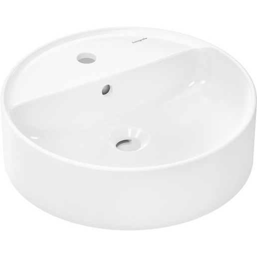 Hansgrohe Xuniva S umyvadlo na desku 45x45 cm otvor pro baterii uprostřed 61 076 450