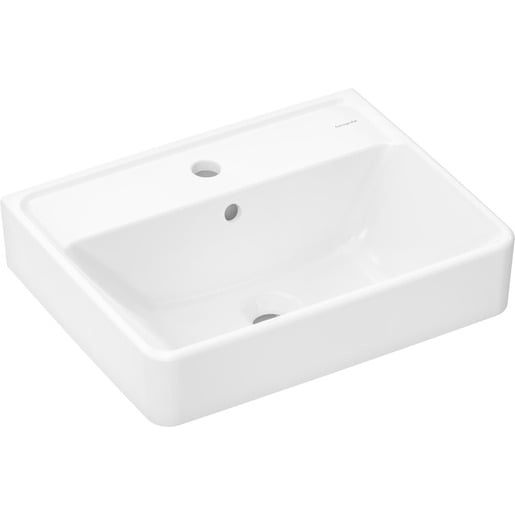 Hansgrohe Xanuia Q umývátko 50x39 cm otvor pro baterii uprostřed 60 131 450