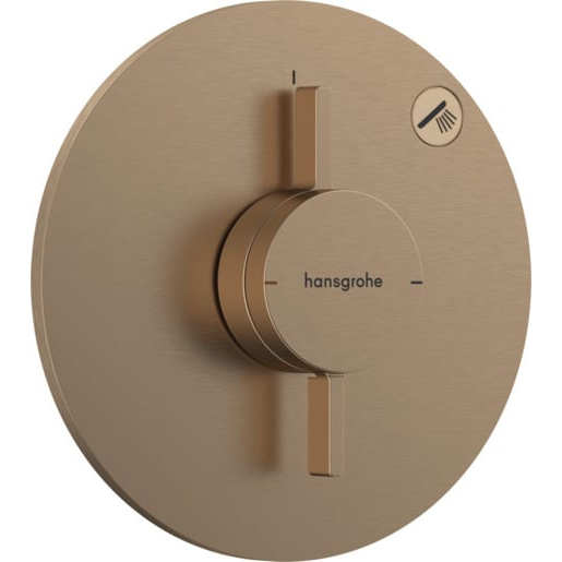 Hansgrohe DuoTurn S sprchová baterie bez podomítkového tělesa kartáčovaný bronz 75618140