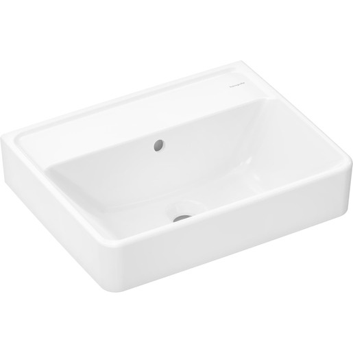 Hansgrohe Xanuia Q umývátko 50x39 cm bez otvoru pro baterii, s přepadem 61 143 450