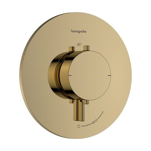 Hansgrohe Ecostat Comfort S sprchová baterie bez podomítkového tělesa leštěný vzhled zlata 33 714 990