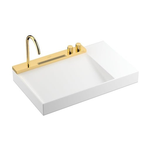Hansgrohe Avalegra umyvadlo s termostatickou baterií 78x47,5 cm mat 22473990