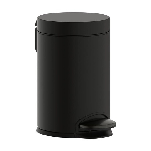 Hansgrohe AddStoris odpadkový koš volně stojící 3 l kartáčovaný černý chrom mat 41775340