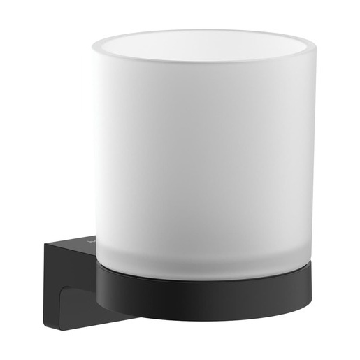 Hansgrohe AddStoris S držák skleniček včetně skleničky matná černá 41769670