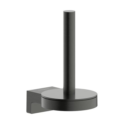 Hansgrohe AddStoris S zásobník toaletního papíru kartáčovaný černý chrom 41786340