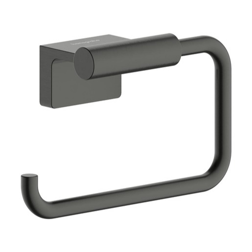 Hansgrohe AddStoris S držák toaletního papíru kartáčovaný černý chrom 41788340