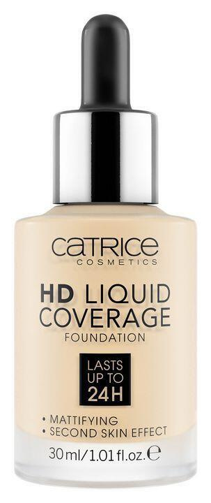 Catrice HD Liquid Coverage make-up odstín 002 Porcelain Beige 30 ml