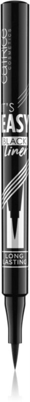Catrice It's Easy Black Liner tekuté oční linky odstín 010 BLACKEST BLACK 1 ml