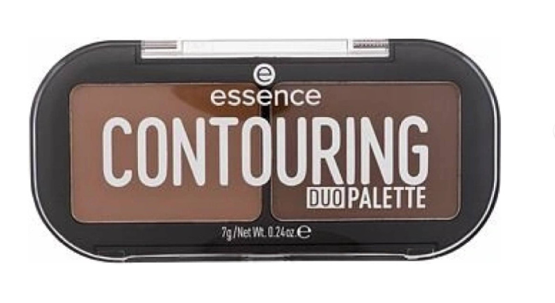 essence CONTOURING DUO PALETTE konturovací paletka odstín 20 Darker Skin 7 g