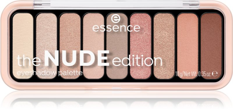 essence The Nude Edition paletka očních stínů odstín 10 Pretty in Nude 10 g
