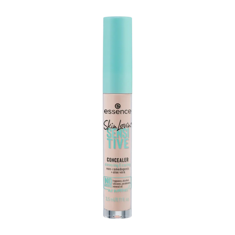 essence Skin Lovin' Sensitive tekutý korektor odstín 10 Light 3,5 ml