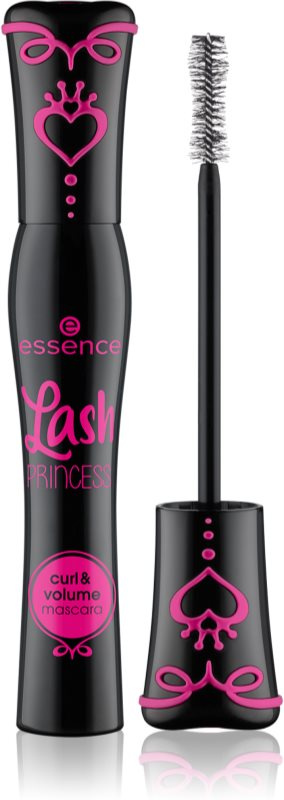essence Lash PRINCESS řasenka pro objem a natočení řas odstín Black 12 ml