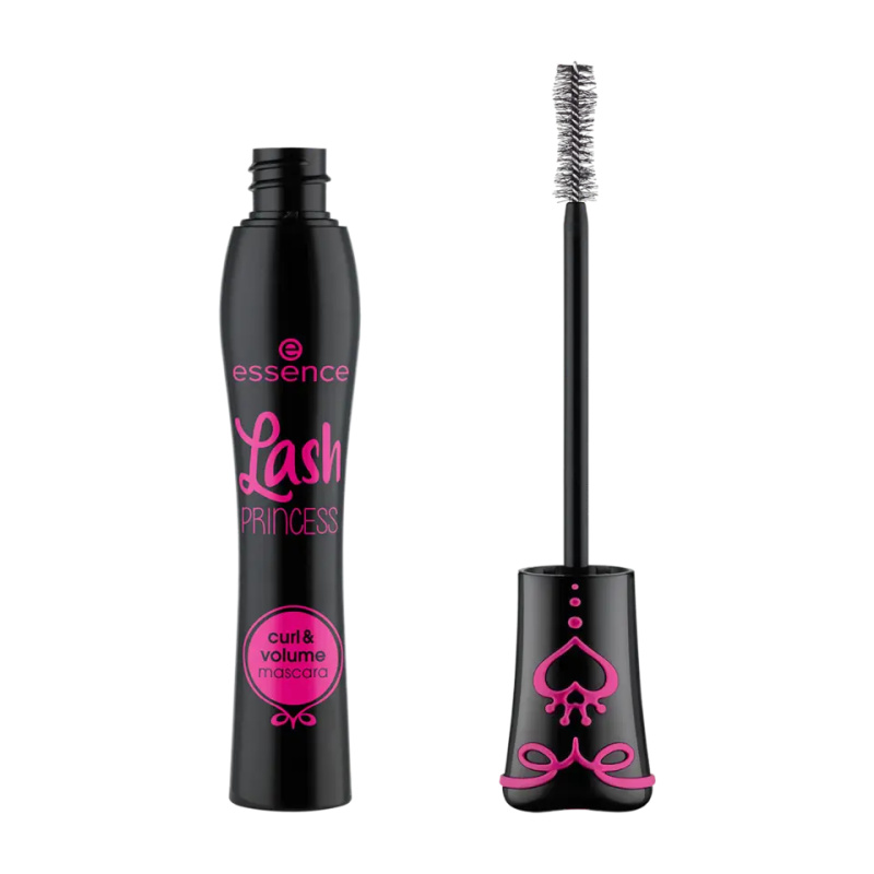 essence Lash PRINCESS řasenka pro objem a natočení řas odstín Black 12 ml