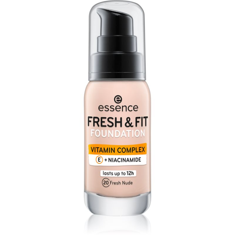 essence Fresh & Fit tekutý make-up odstín 20 Fresh Nude 30 ml