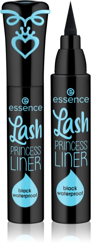 essence Lash PRINCESS linka na oči ve fixu voděodolná odstín Black 3 ml