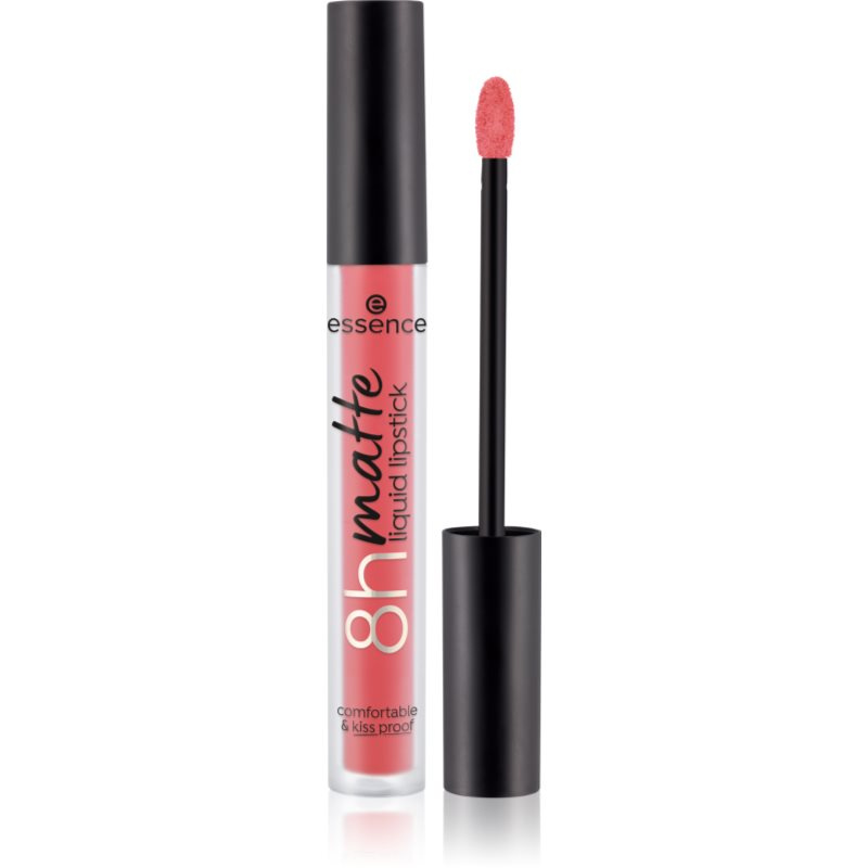 essence 8h matte matná tekutá rtěnka odstín 09 Fiery Red 2,5 ml