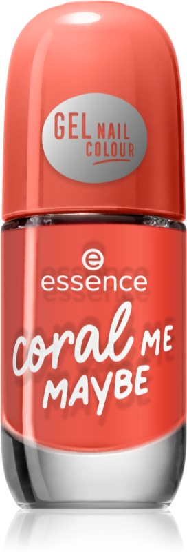 essence Gel Nail Colour lak na nehty odstín 52 Coral me maybe 8 ml