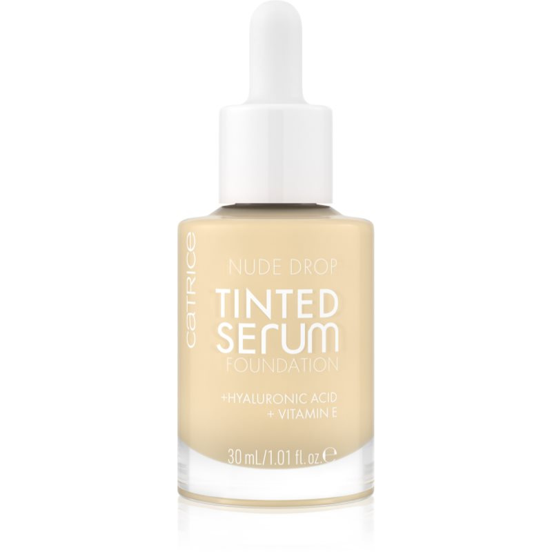 Catrice Nude Drop Tinted Serum Foundation pečující make-up odstín 002 30 ml