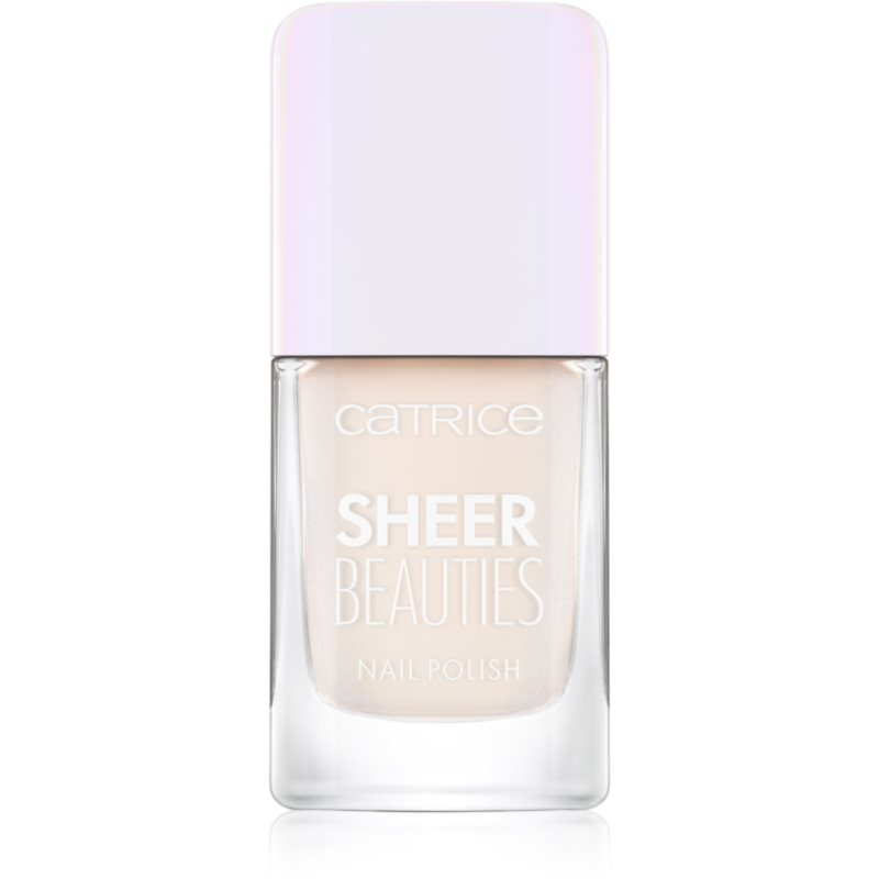 Catrice Sheer Beauties lak na nehty odstín 010 - Milky Not Guilty 10,5 ml