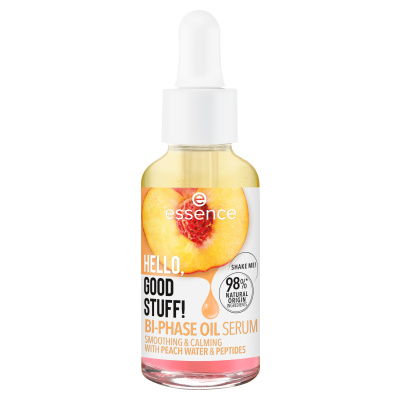 Essence Hello, Good Stuff! Peach Water & Peptides dvoufázové sérum 30 ml