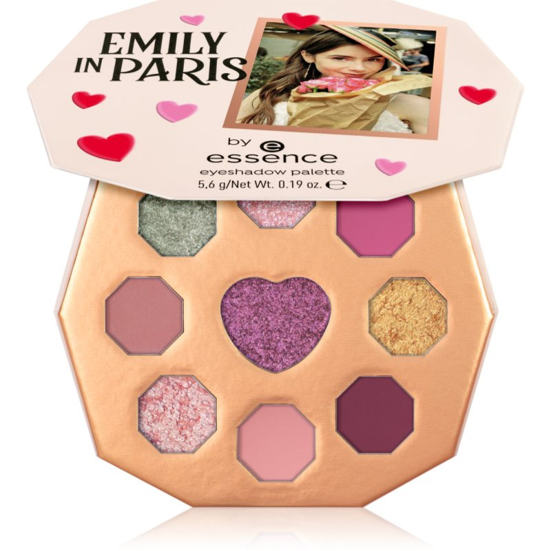 essence Emily In Paris paletka očních stínů 5,6 g