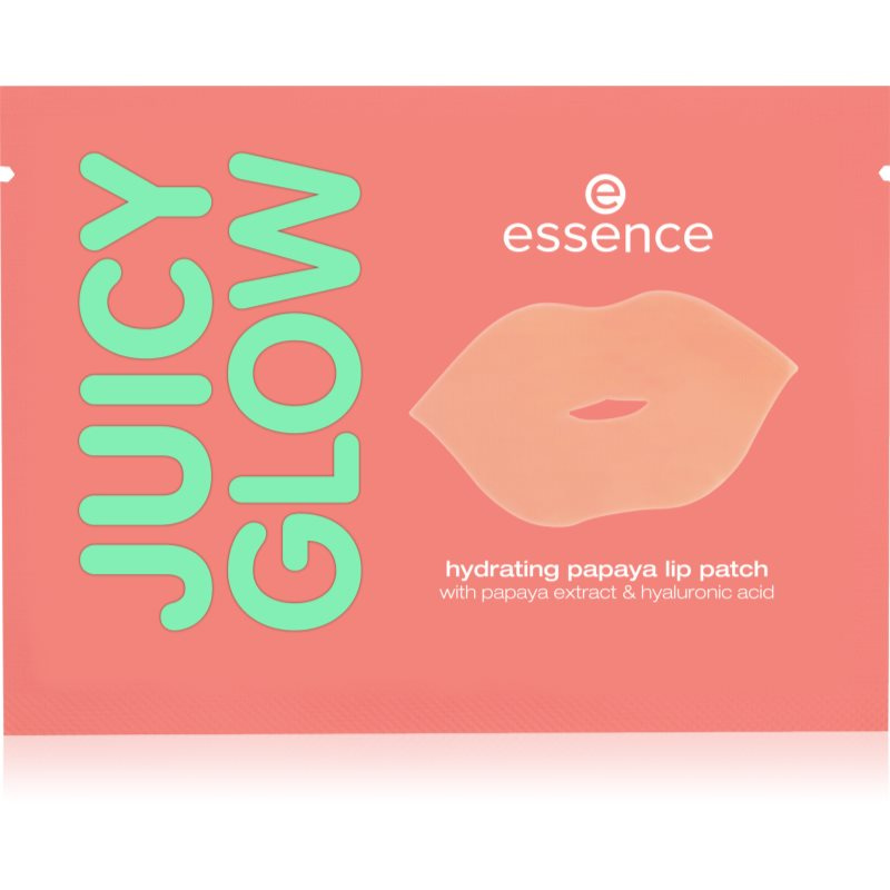 essence JUICY GLOW PAPAYA hydratační maska na rty 1 ks