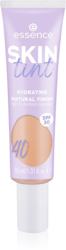 essence SKIN tint lehký hydratační make-up SPF 30 odstín 40 30 ml