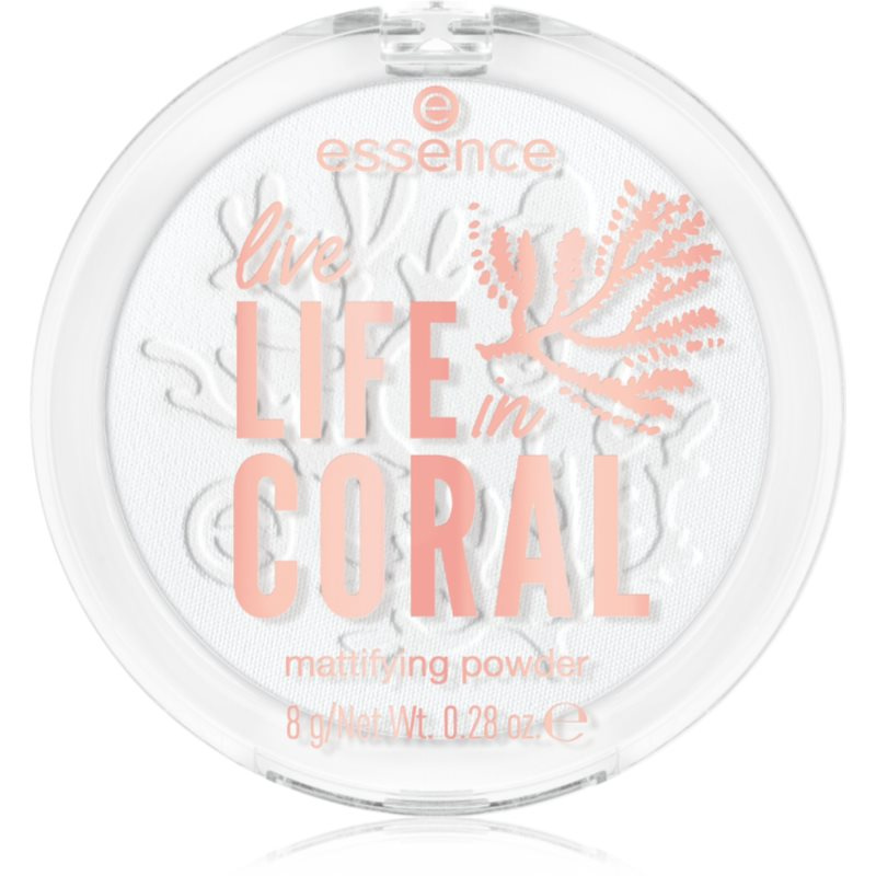 essence LIFE in CORAL matující pudr odstín 01 Smilin' From Shore To Reef 8 g