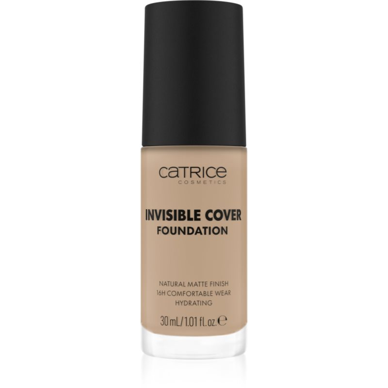 Catrice Invisible Cover Foundation tekutý krycí make-up s matným efektem odstín 017N 30 ml