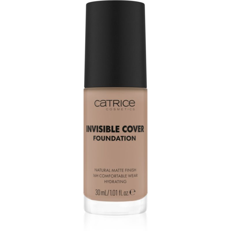 Catrice Invisible Cover Foundation tekutý krycí make-up s matným efektem odstín 030N 30 ml