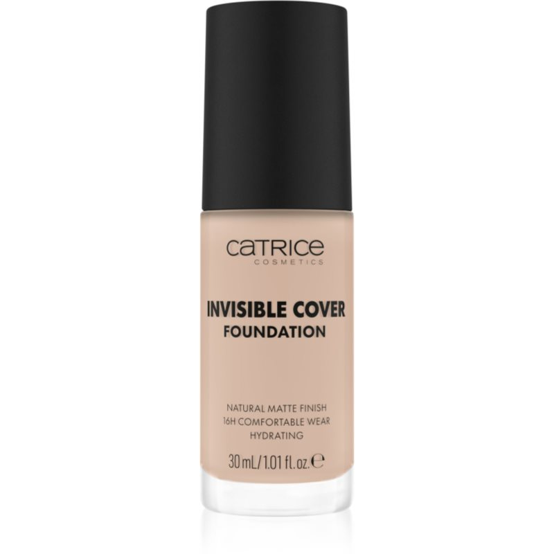 Catrice Invisible Cover Foundation tekutý krycí make-up s matným efektem odstín 007C 30 ml