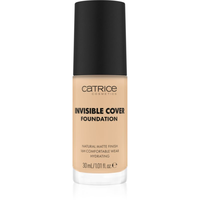 Catrice Invisible Cover Foundation tekutý krycí make-up s matným efektem odstín 010W 30 ml