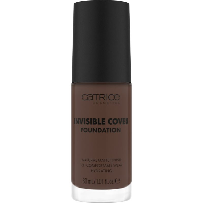Catrice Invisible Cover Foundation tekutý krycí make-up s matným efektem odstín 090N 30 ml