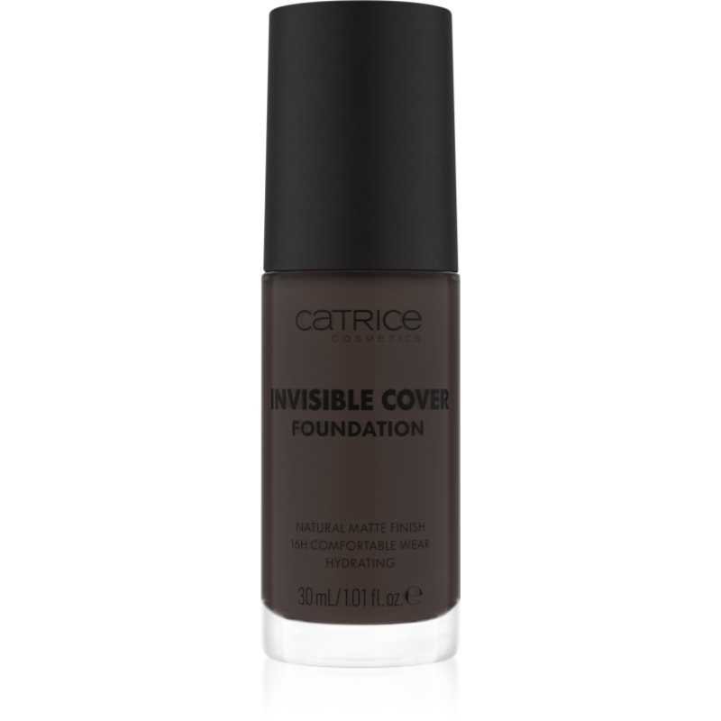 Catrice Invisible Cover Foundation tekutý krycí make-up s matným efektem odstín 100N 30 ml