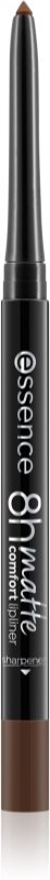 essence 8h Matte Comfort matná tužka na rty s ořezávátkem odstín 11 Chestnut Perfection 0,3 g
