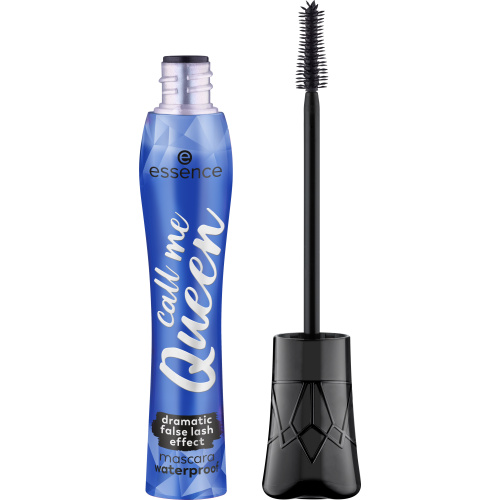 essence call me QUEEN řasenka pro efekt umělých řas voděodolná odstín Black 11,5 ml