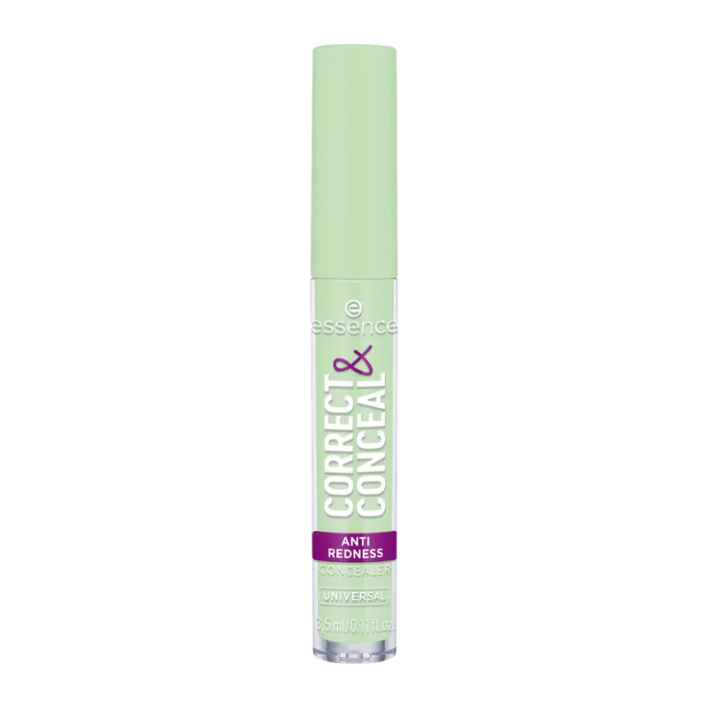 essence CORRECT & CONCEAL korektor proti začervenání odstín 100 Universal 100 ml