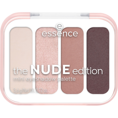 essence The Nude Edition paletka očních stínů mini 3.6 g