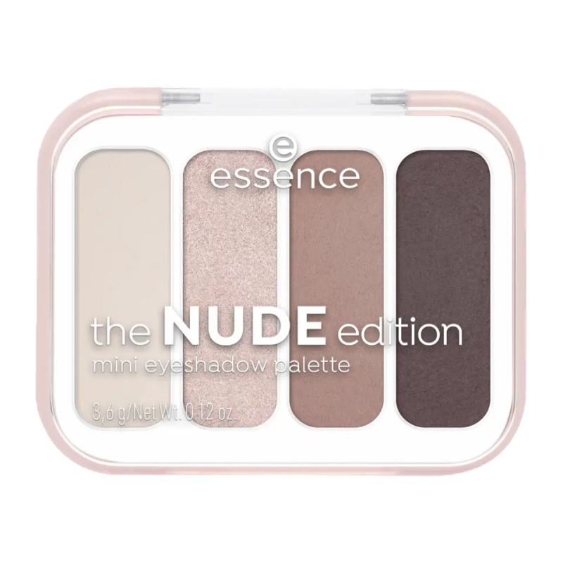 essence The Nude Edition paletka očních stínů mini 3.6 g