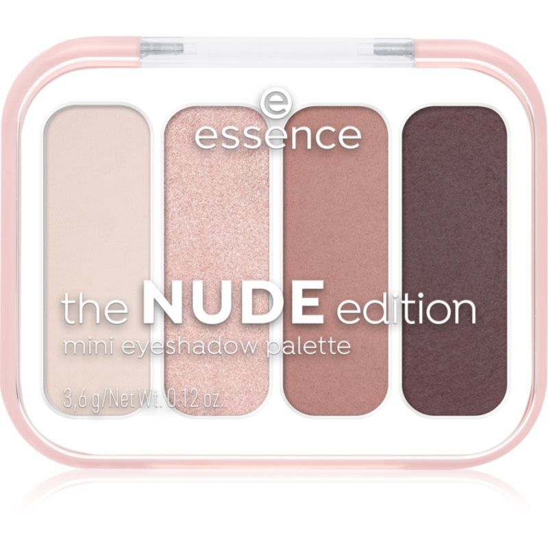 essence The Nude Edition paletka očních stínů mini 3.6 g